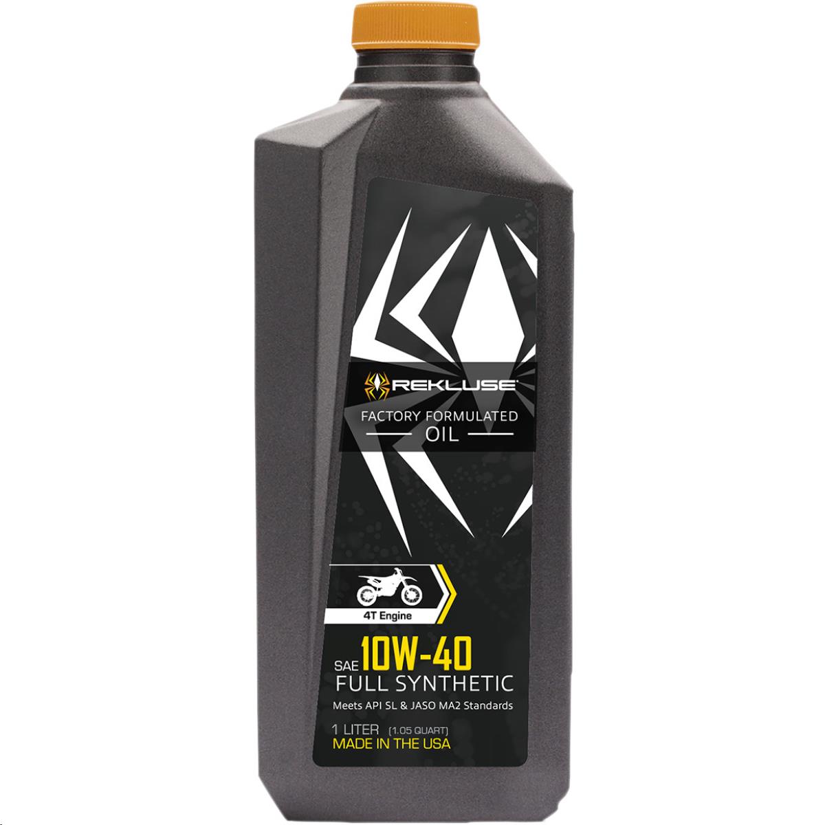 High-Performance Full Synthetic Motorcycle Engine Oil - 10W40 - 1L.