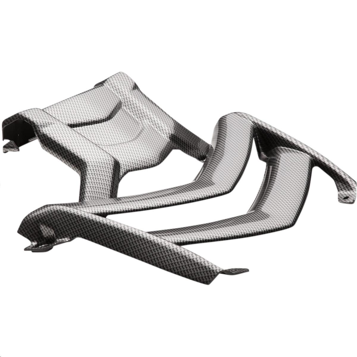 Stock Hood - Black Carbon Fiber-Look