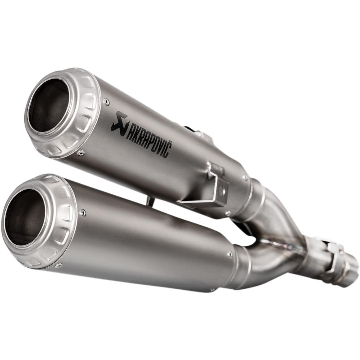 Slip-On Line Dual Mufflers - Stainless Steel