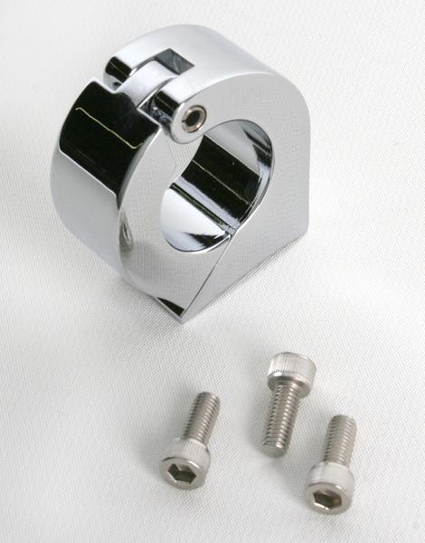 3000 Series Digital Gauge Cup and Mount - 1in. Handlebar Clamp Mount 3 3/8in. Guage Cup