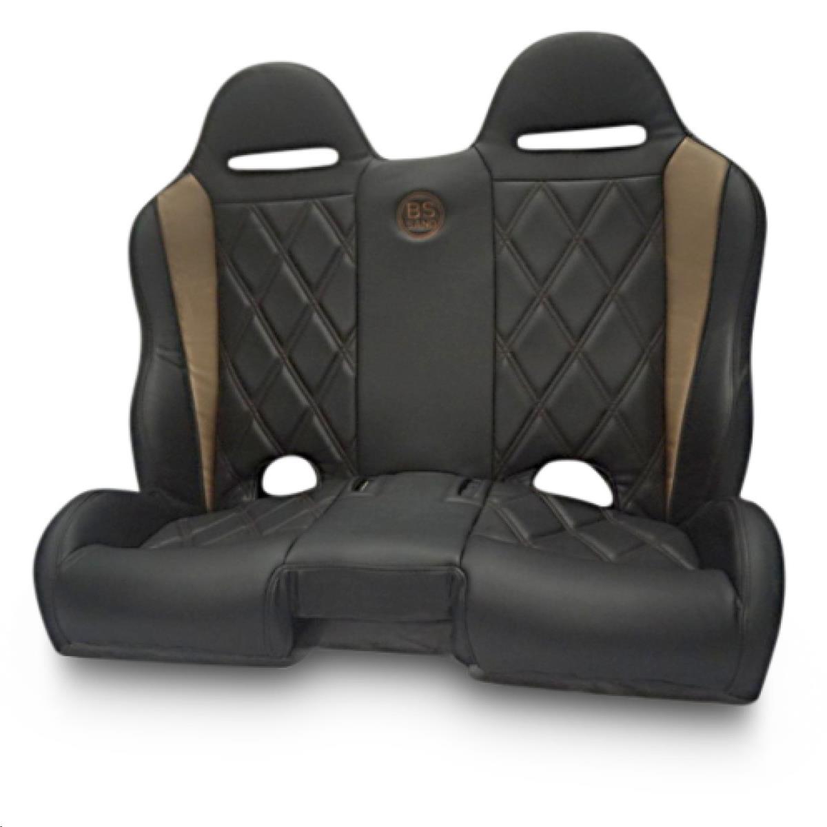 Performance Front/Rear Bench Seat - Diamond - Black/Cruiser Bronze