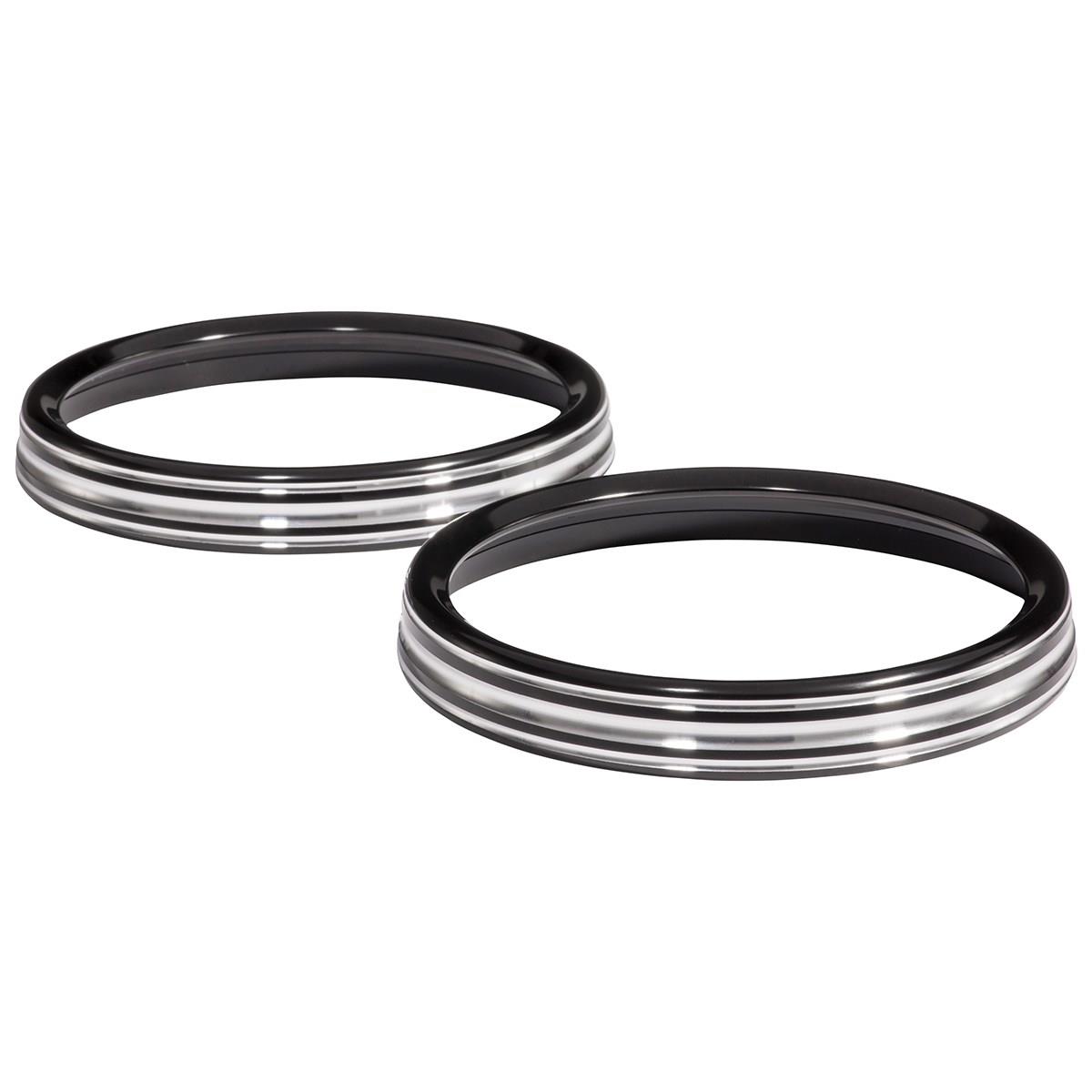 Signature Custom Billet Instrument Bezels by Arlen Ness