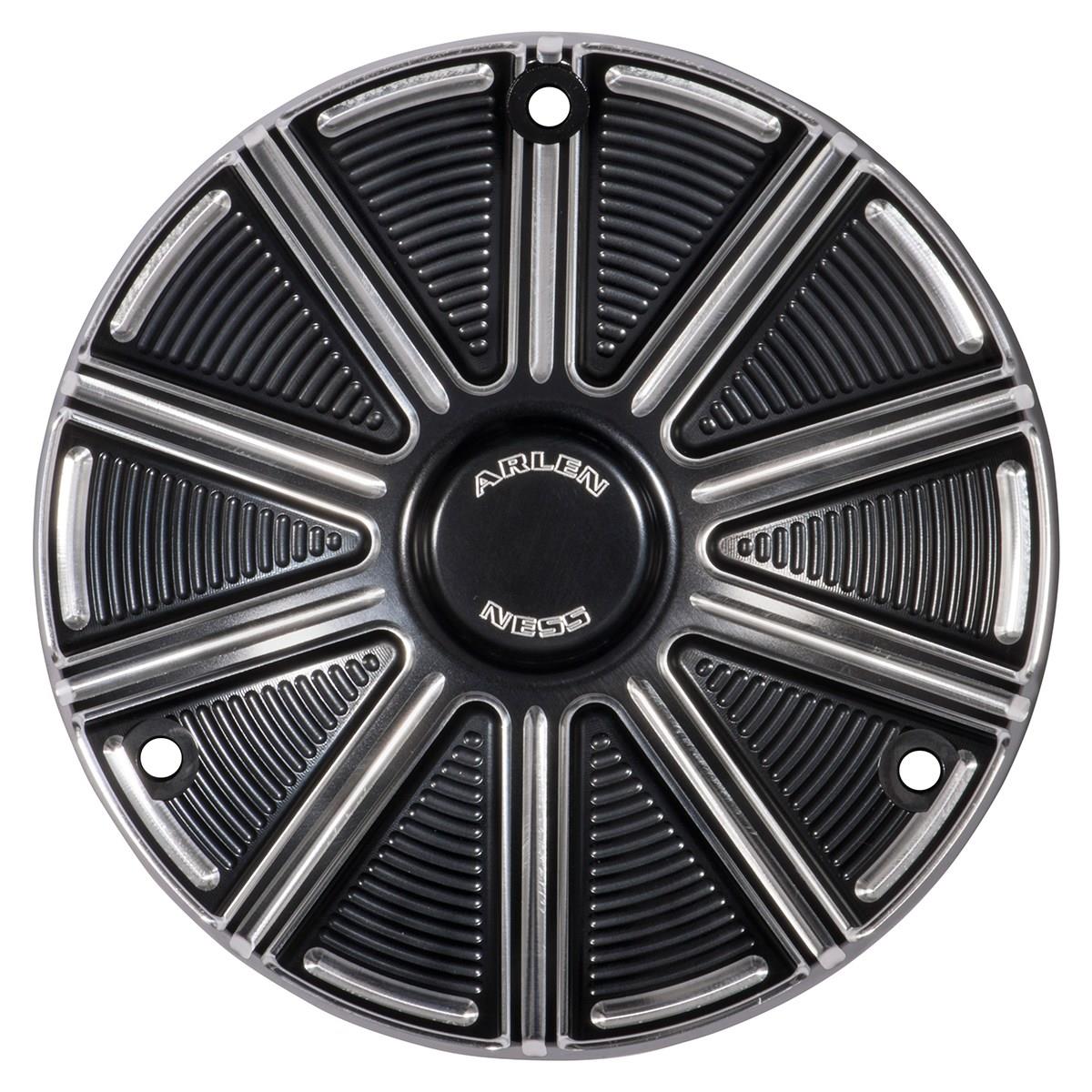 Signature Custom Billet Pulley Cover Insert by Arlen Ness