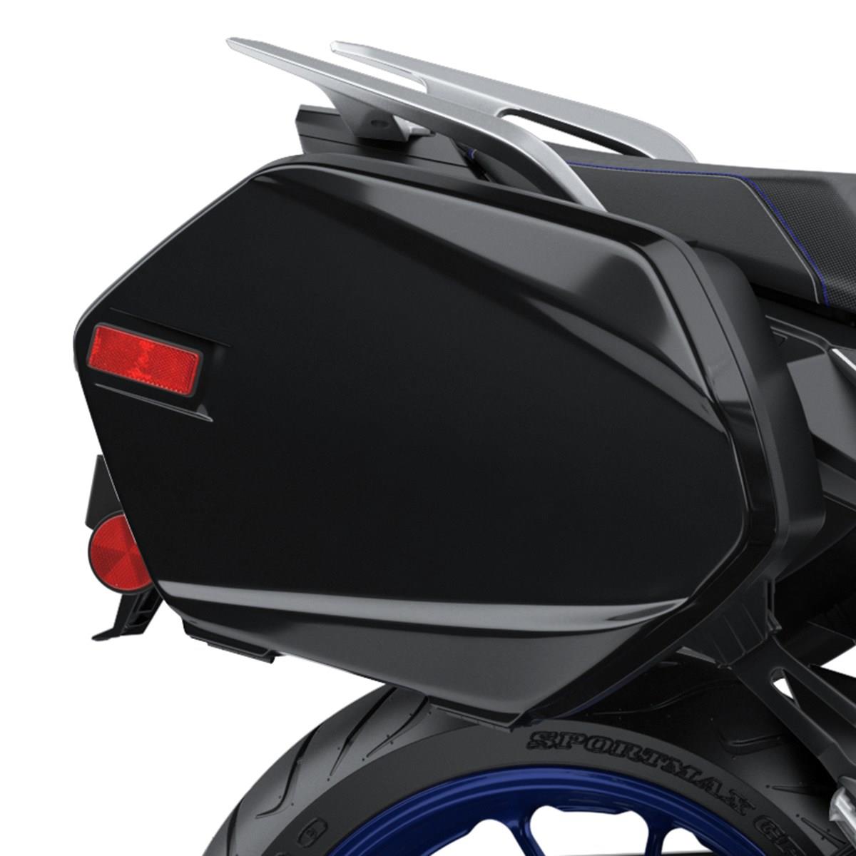 Tracer Hard Saddlebag - Left - Armor Gray