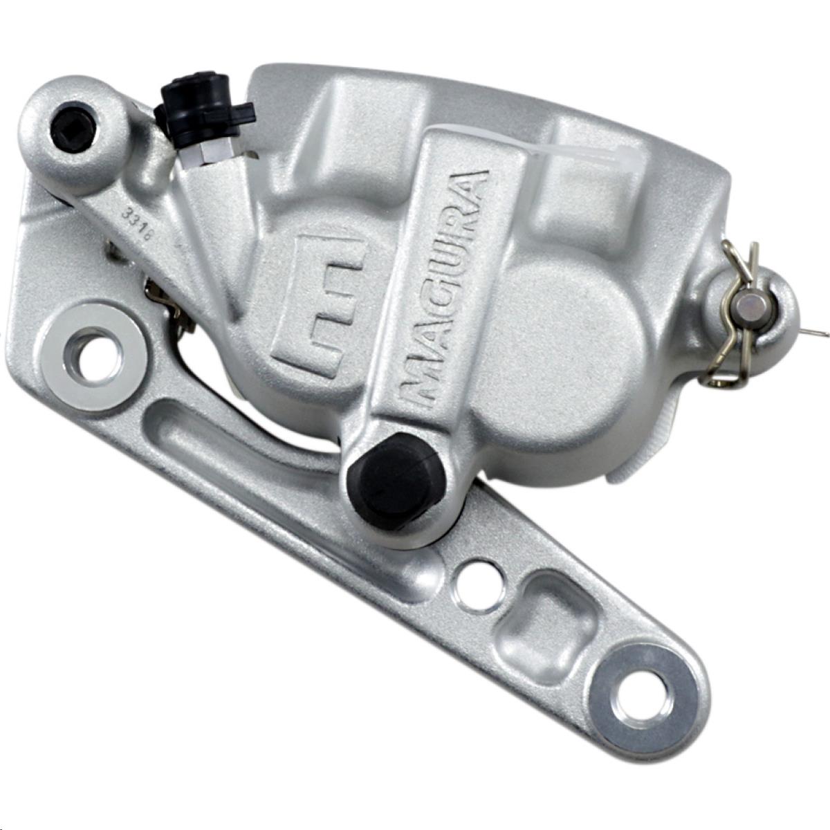 Front Brake Caliper without Pads - Silver