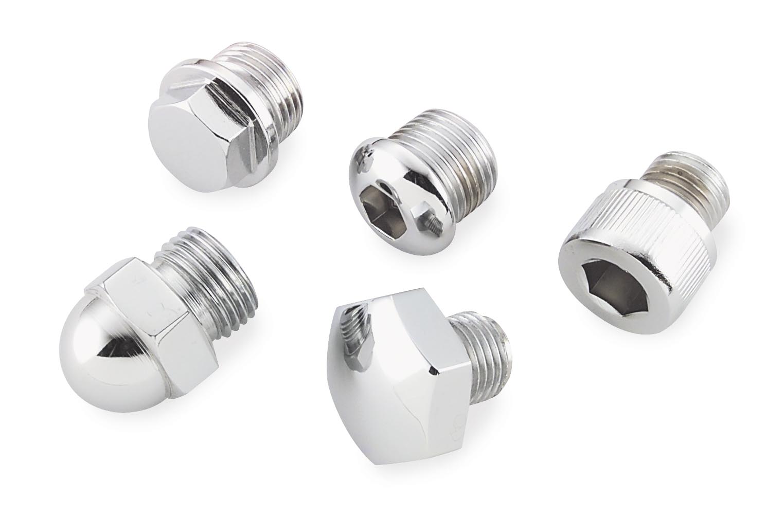 Custom Oil Tank Drain Plug - 3/4in. Hex - 5/8in.-18