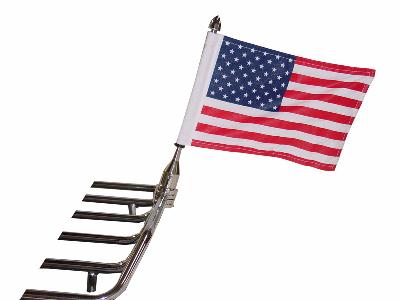 Tour Pack Flag Mount With 10in. x 15in. Flag
