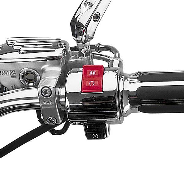 Chrome Switch Housing - Brake Side (each)