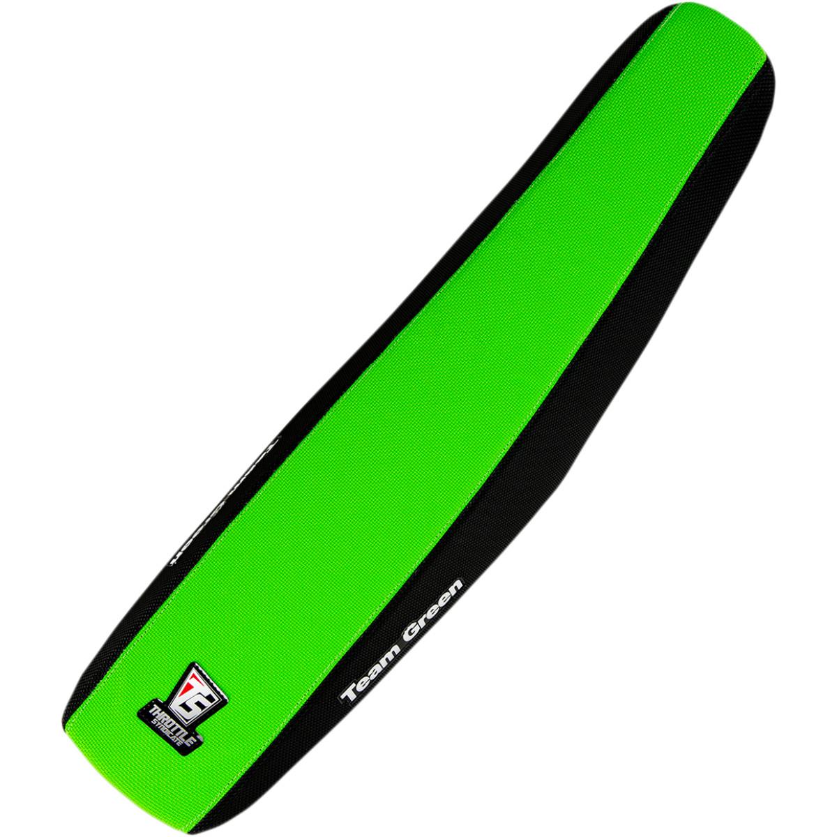 Factory-Issue Grip Seat Cover - Black Sides/Green Top