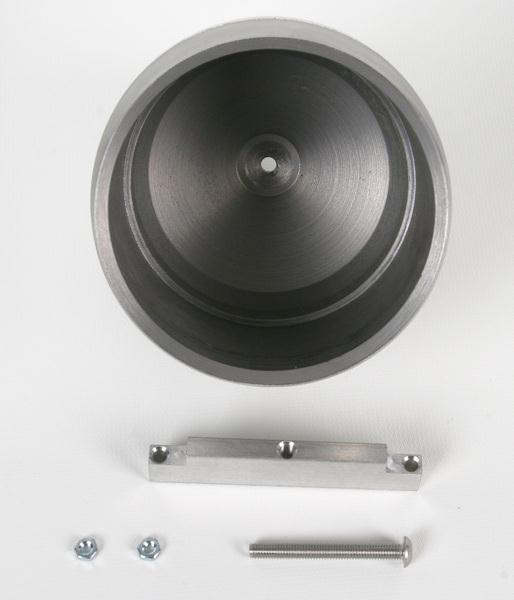 3000 Series Digital Guage Cup and Mount - 3 3/8in. Raw Guage Cup