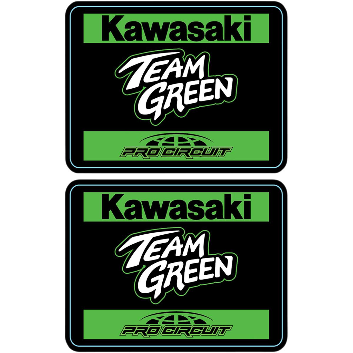 Team Green Team Badge Decals
