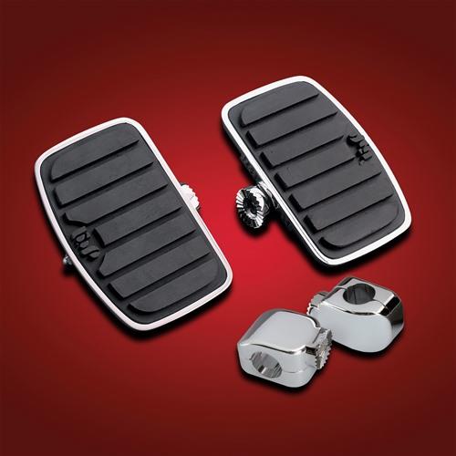 Universal Passenger Floorboard with 1in. Frame Clamps