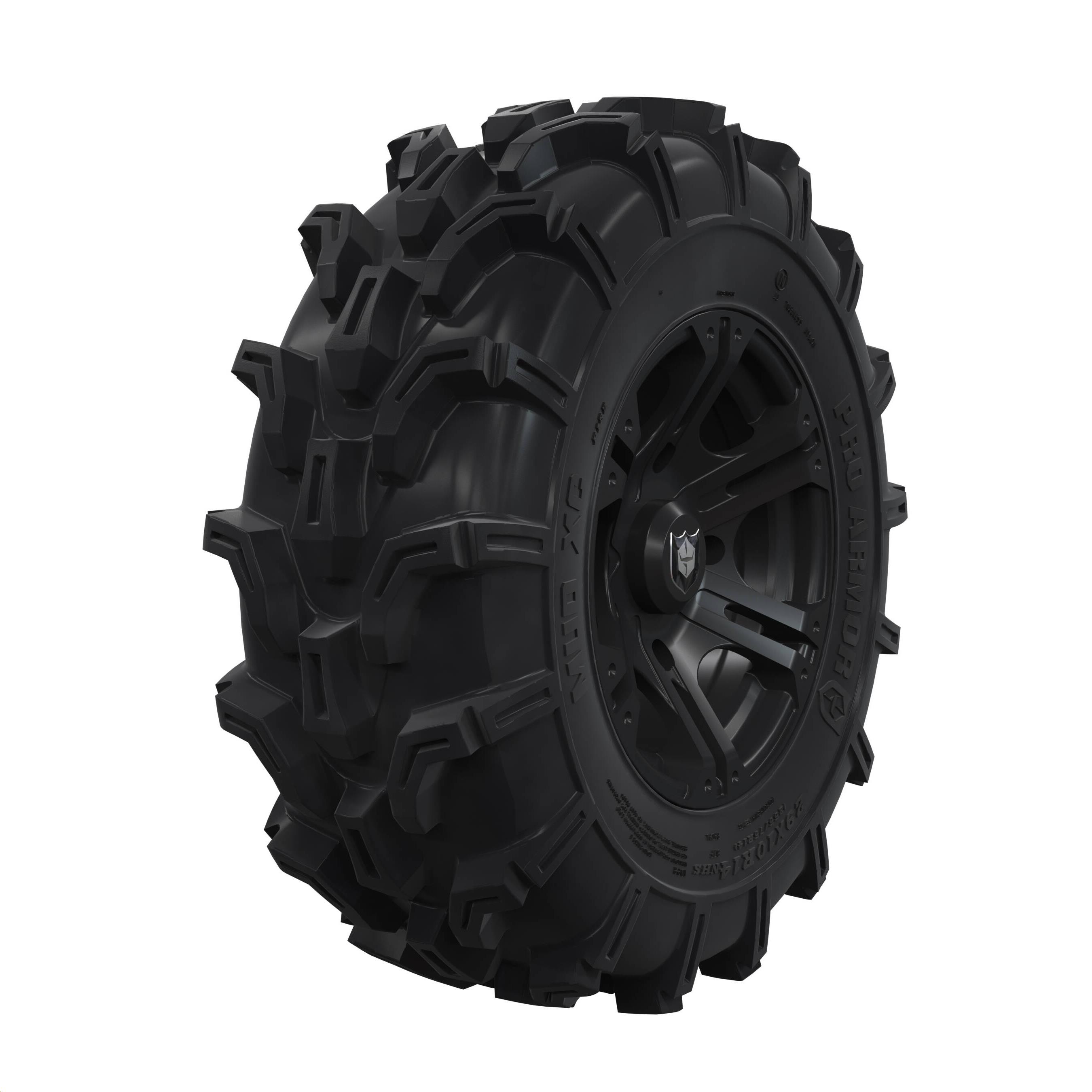 Pro Armor Six R, Mud XC Wheel and Tire Set - 29x14 - Matte Black