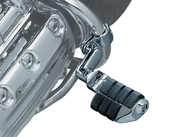 Tour-Tech Cruise Pegs - Dually ISO Pegs, Offset Mount 1 1/8in. clamps