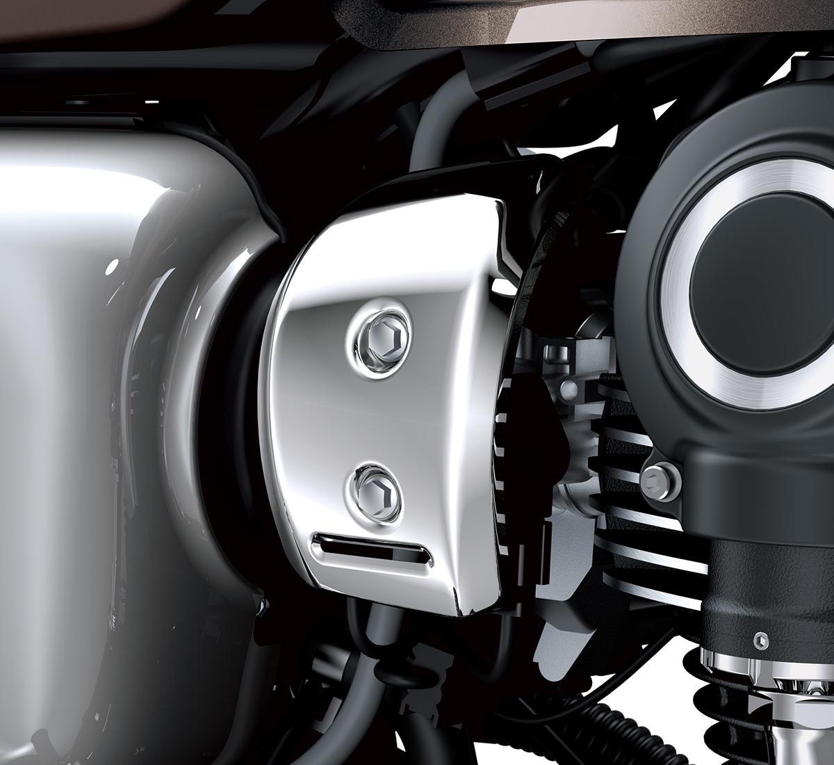 Throttle Body Cover  - Right Side - Chrome