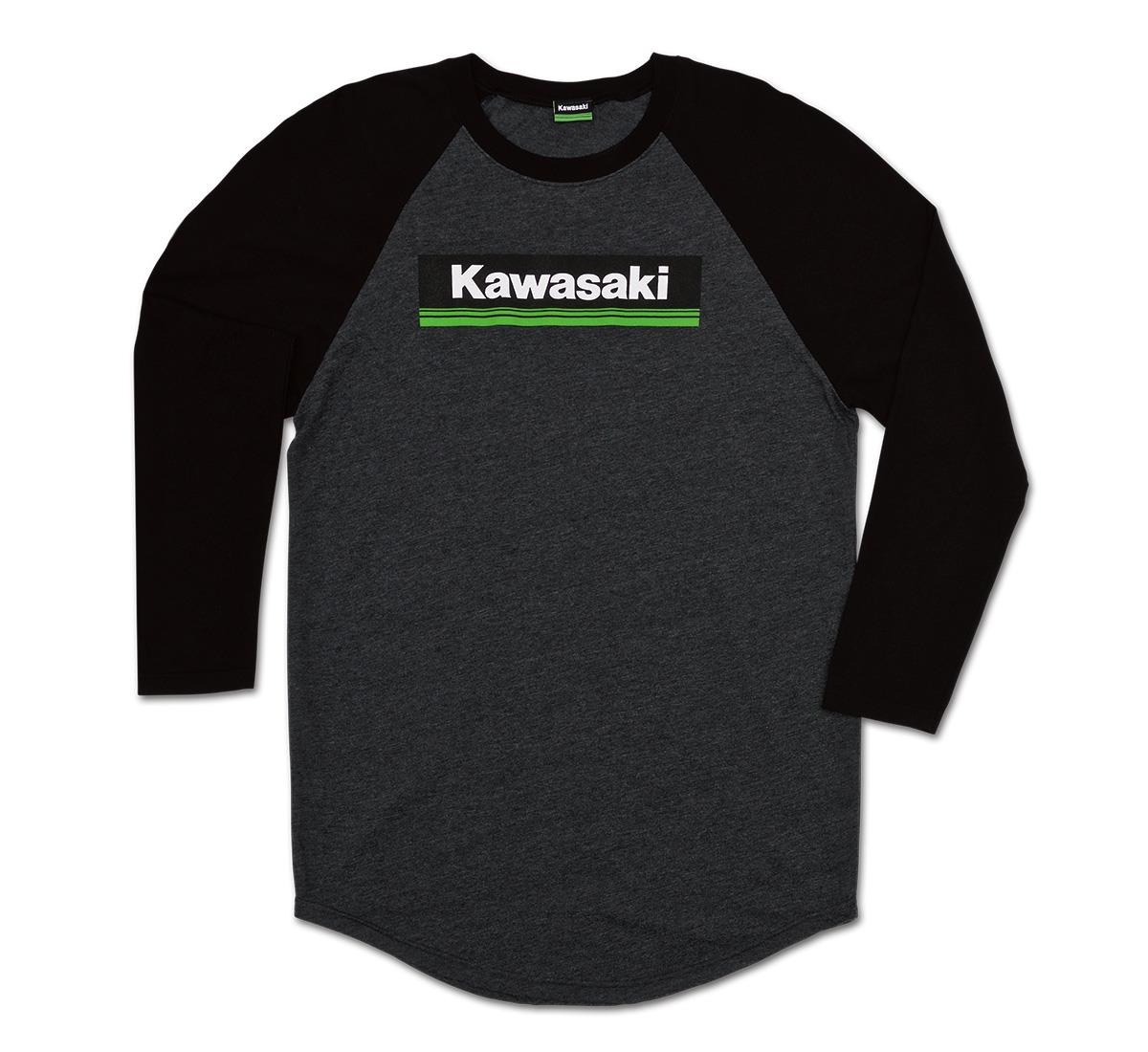 3 Green Lines Raglan T-Shirt