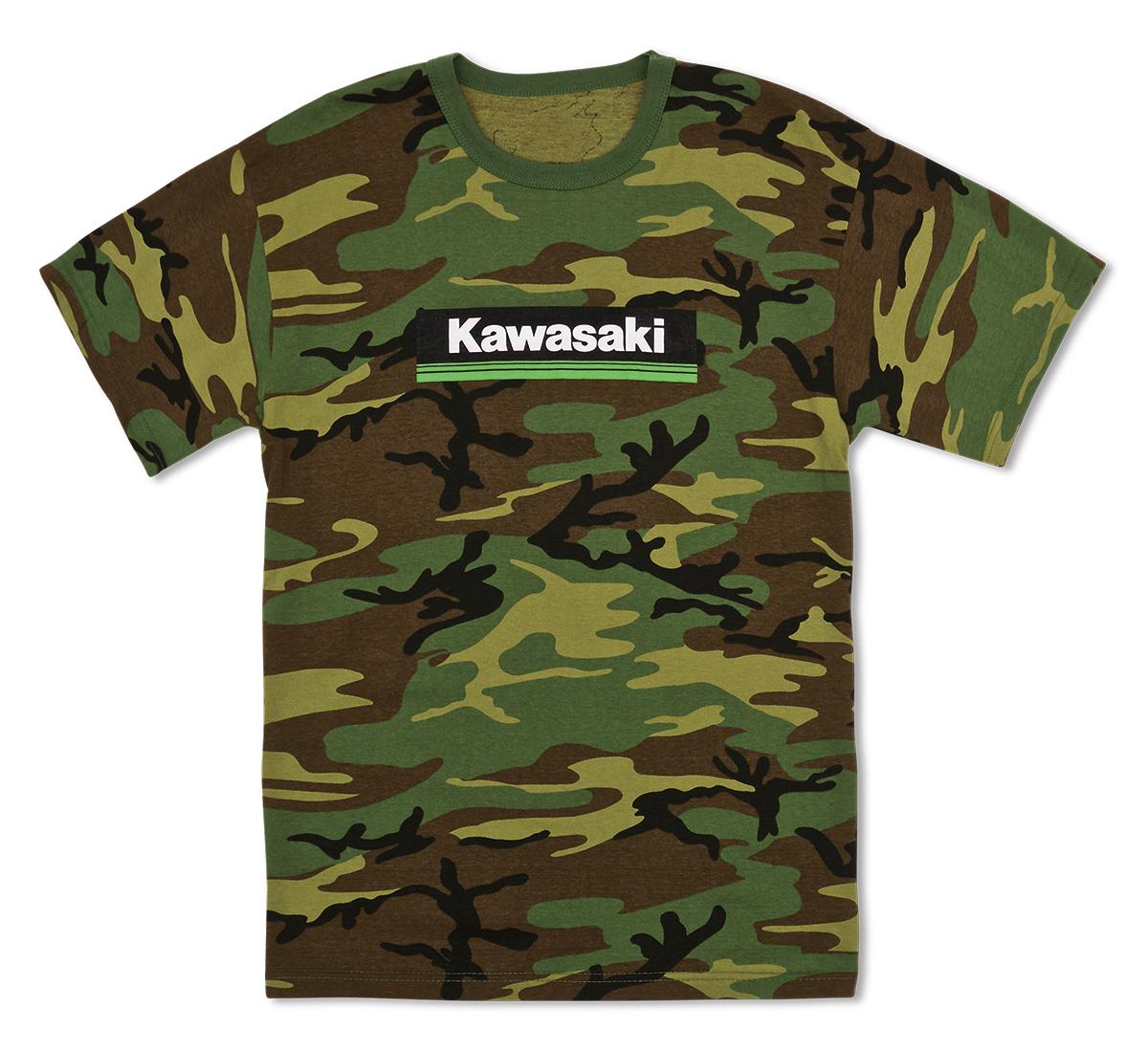 3 Green Lines Camo T-Shirt
