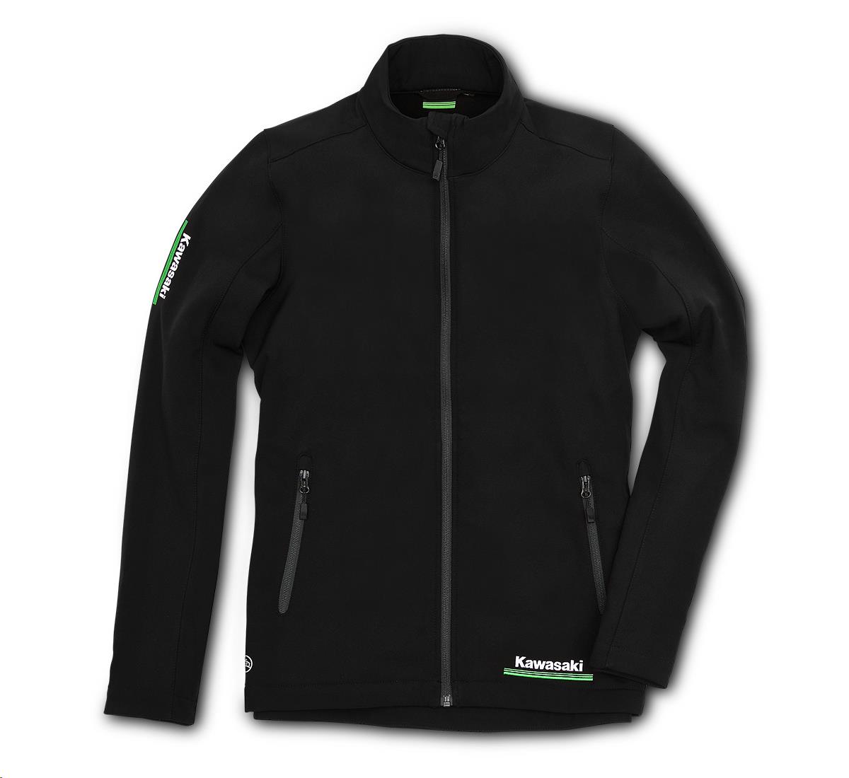 3 Green Lines Softshell Womens Jacket