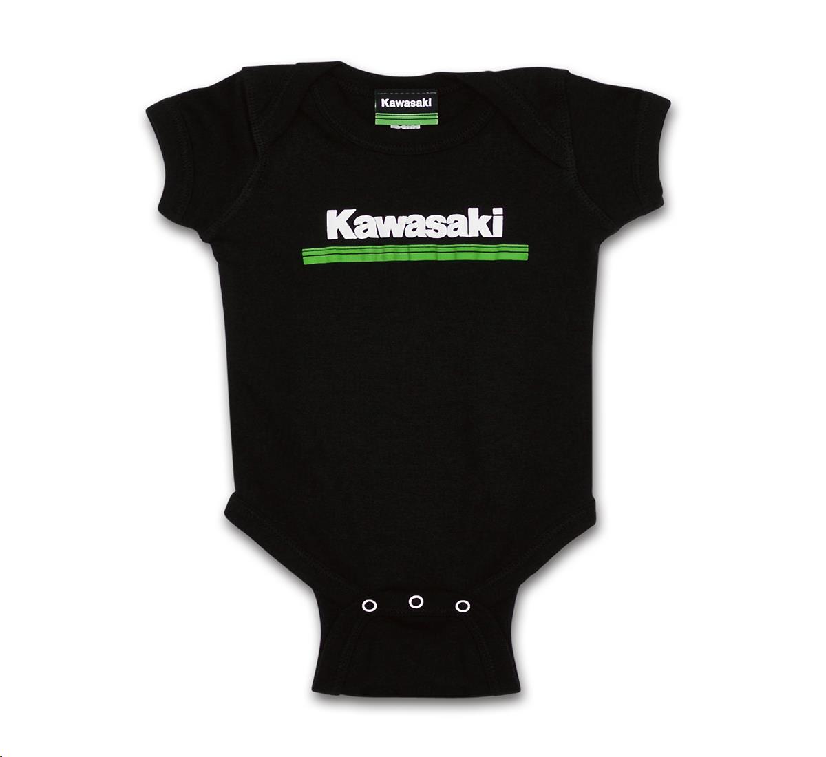 3 Green Lines Infant Onesie