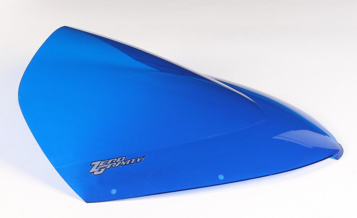 Double Bubble Windscreen - Dark Blue