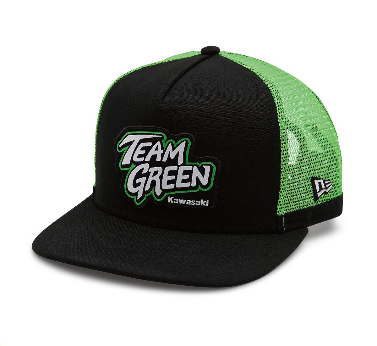 New Era 9fifty Team Green Mesh Cap