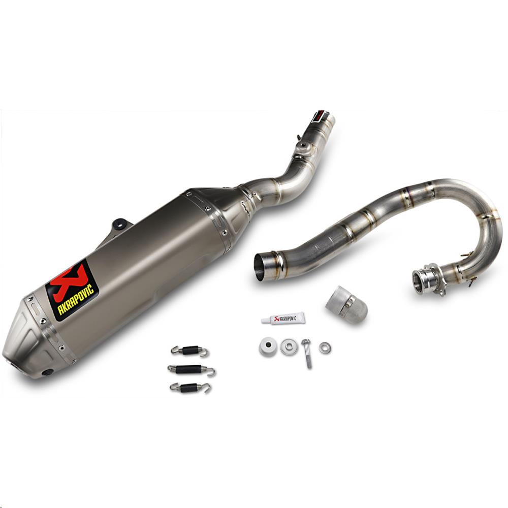 Evolution Line Full System Exhaust - Titanium Muffler