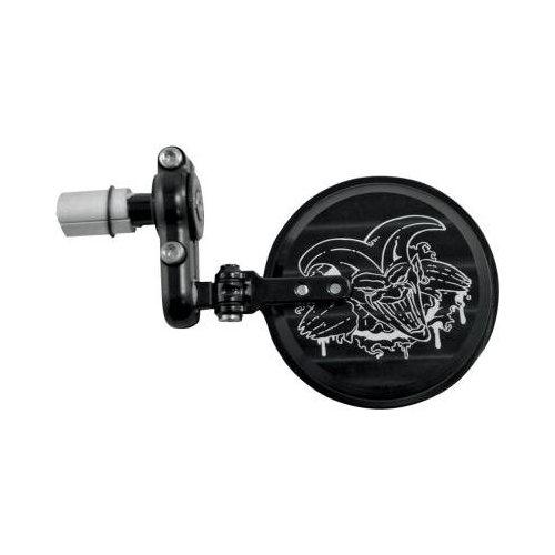 Folding Bar End Mirror - Joker - Left Side - Black