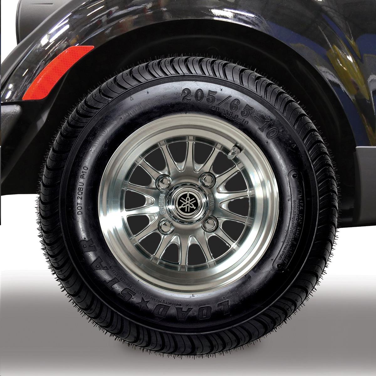 14-Spoke P-Series Alloy Wheel - 10in. - Silver