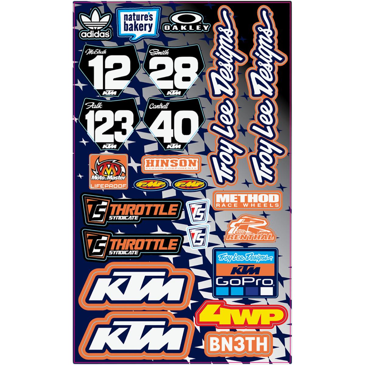 TLD Team Universal Decal Sheets
