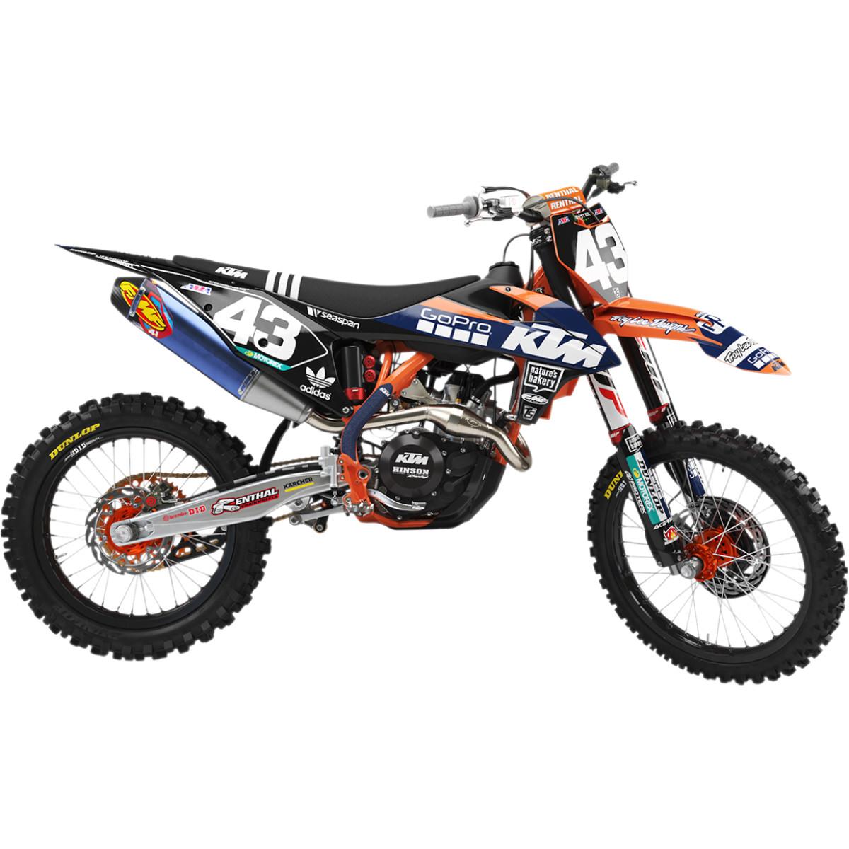 TLD KTM Washougal Limited Edition Impact Graphics Kit - Black