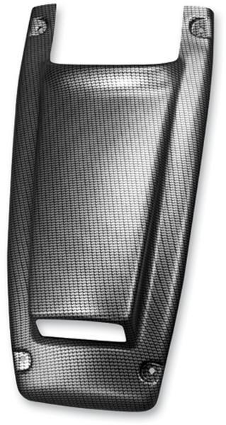 Hood with Number Plate - Carbon-Fiber Look