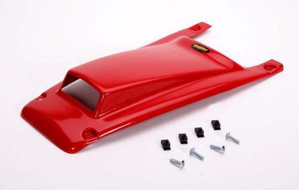 Hood with Number Plate - Red