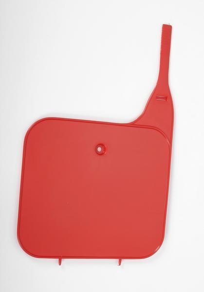 Front Number Plate - Red