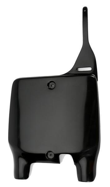 Front Number Plate - Black
