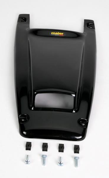 Hood with Number Plate - Black