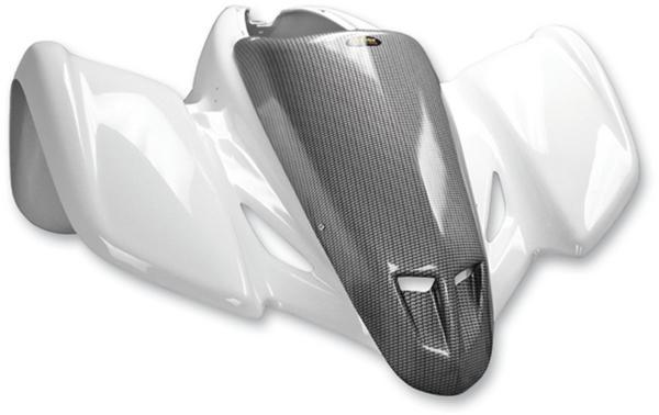 Vented # Plate Hood - Carbon Fiber