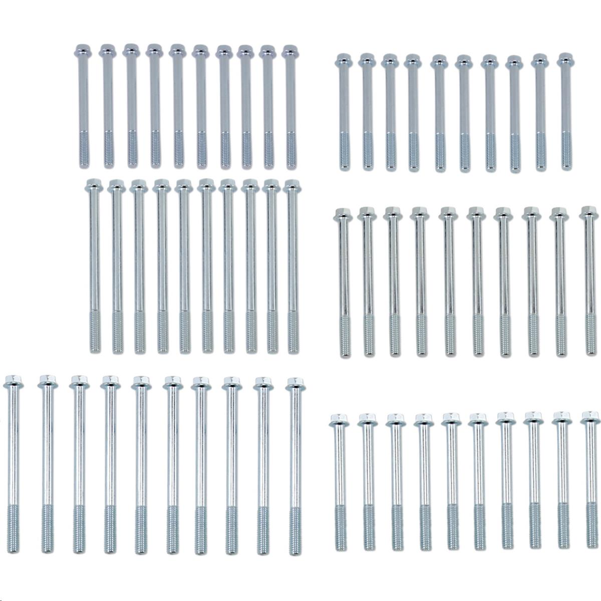 M6 Small Hex Head Flange Bolts Refill Pack - 60, 65, 70, 75, 80 & 90mm