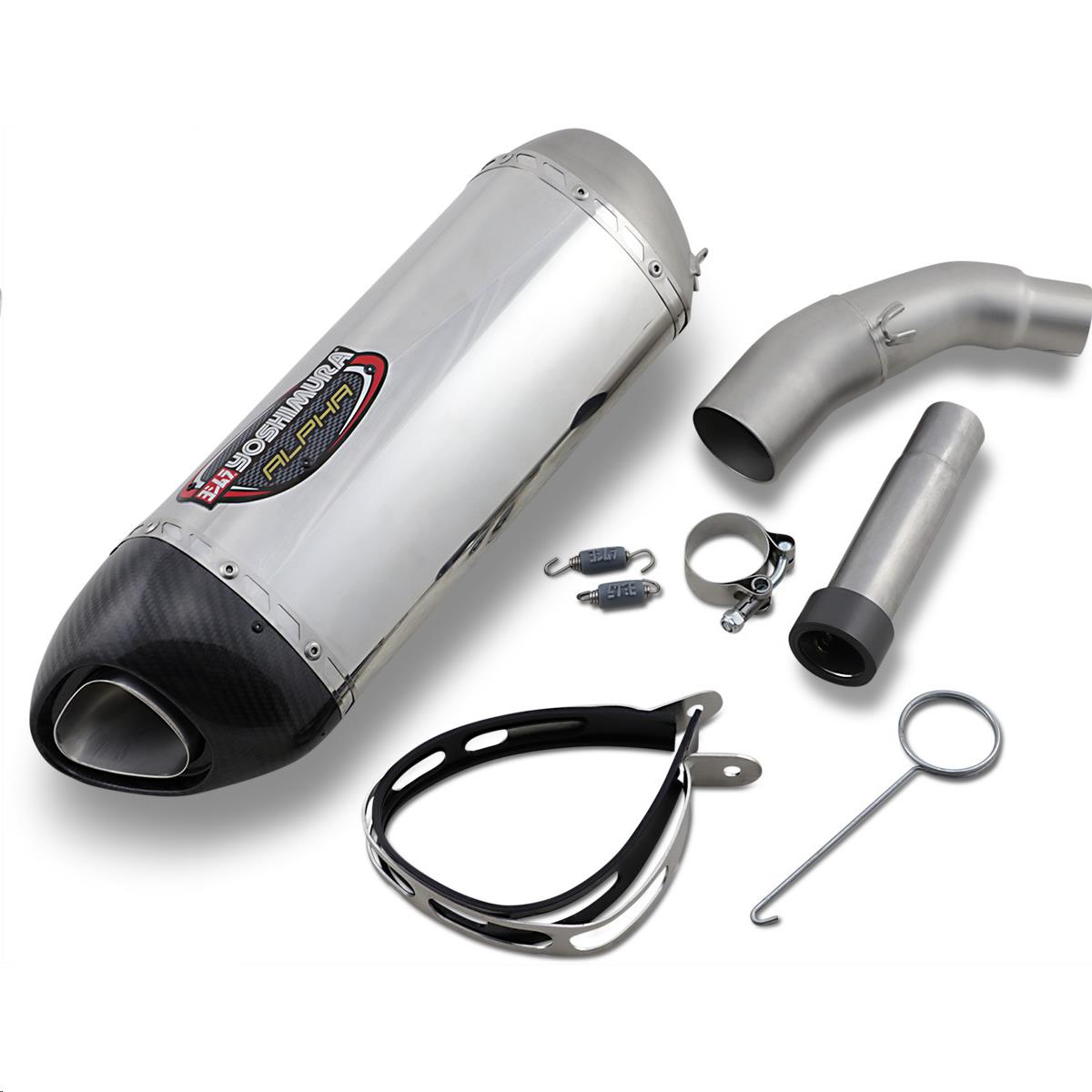 Alpha Race Series Slip-On - Stainless Steel Muffler