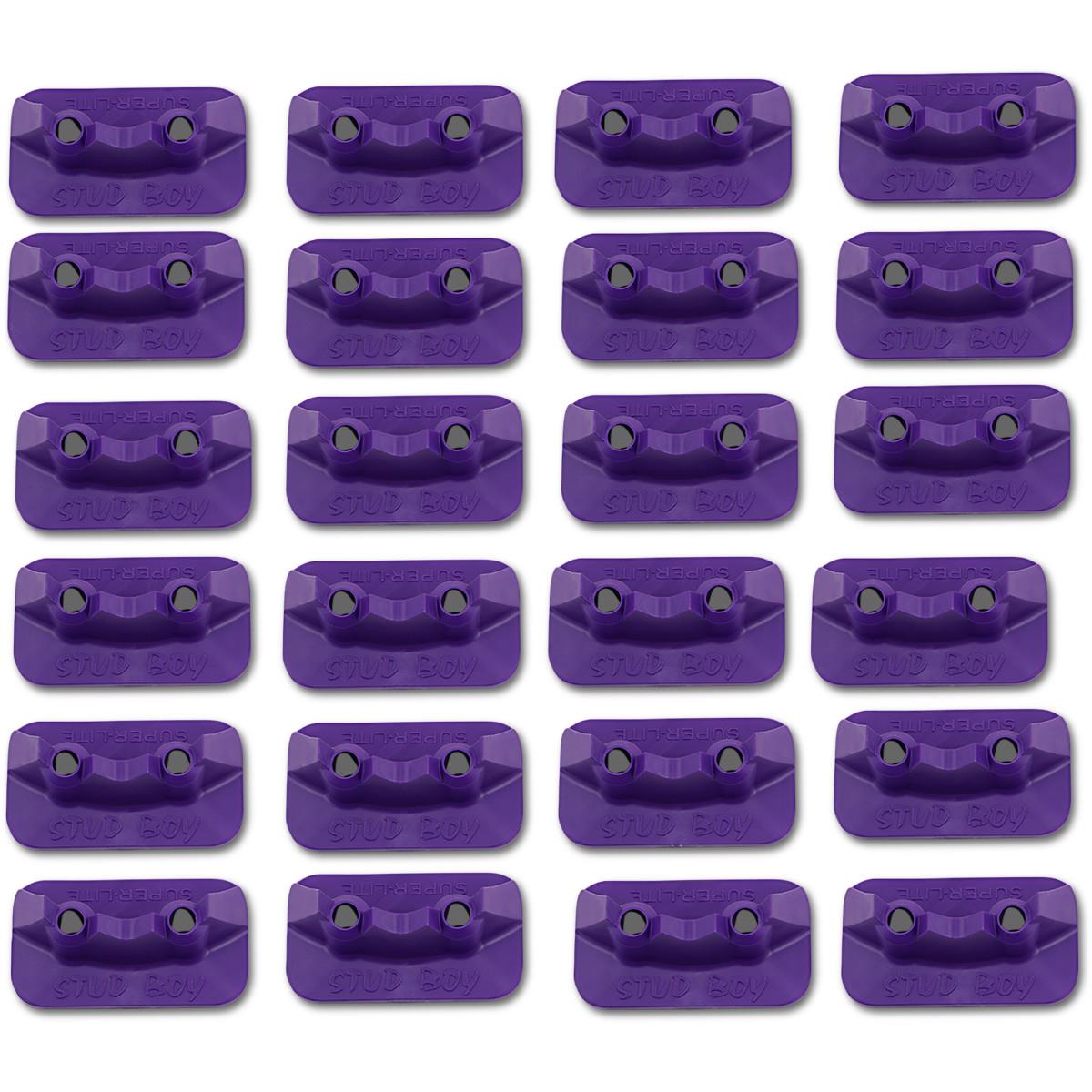 Super-Lite Plus Pro Series Double Backer Plates - Purple - .75in.