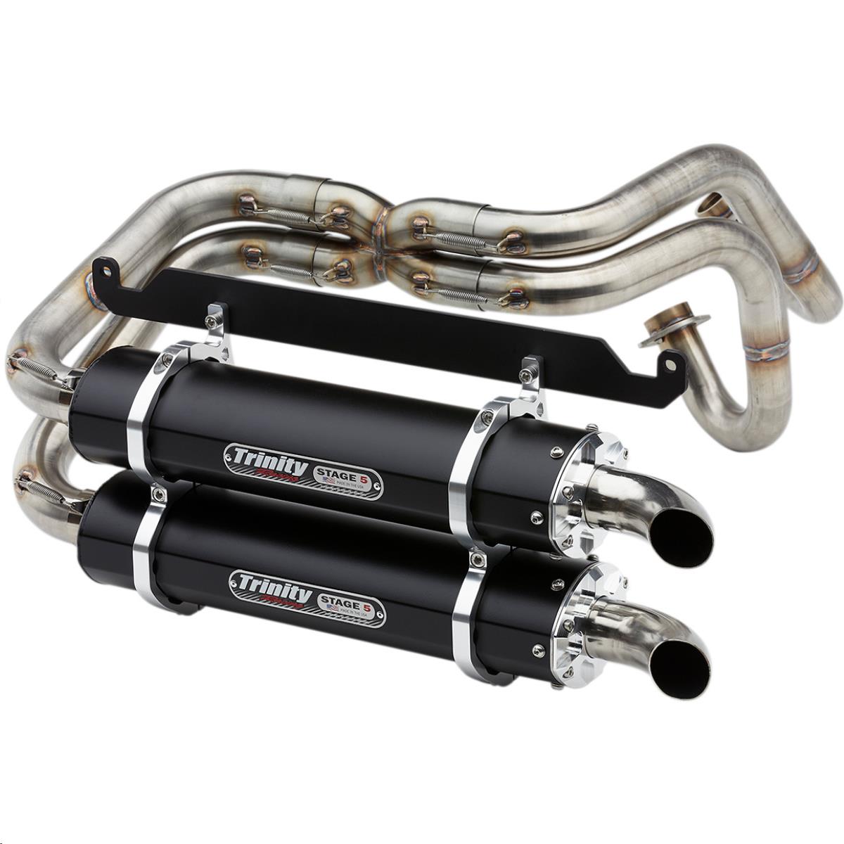 Stage 5 Full Exhaust System- Black