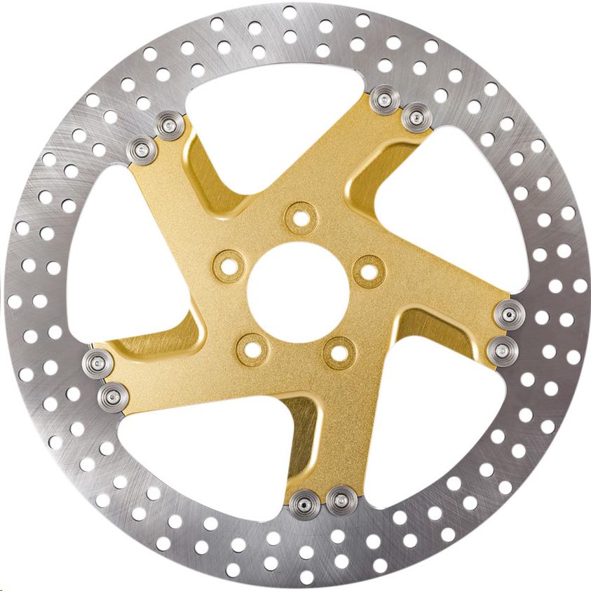 Pro-Am 11.8in. Two-Piece Brake Rotor - Gold Ops