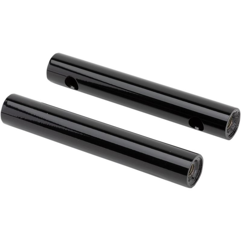 8in. Straight Risers For Kage Fighter Handlebars - Gloss Black