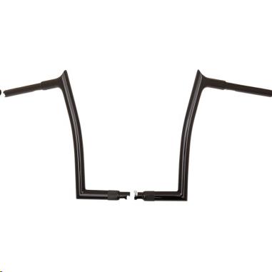 1-1/4in. EZ Install Pointed Top Handlebars - Gloss Black