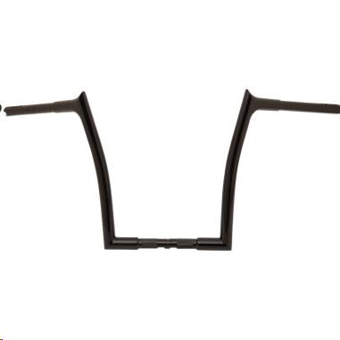 1-1/4in. EZ Install Pointed Top Handlebars - Gloss Black