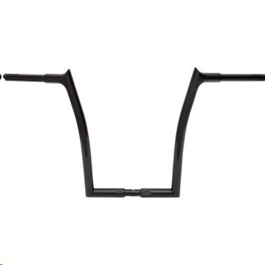 1-1/4in. EZ Install Pointed Top Handlebars - Gloss Black