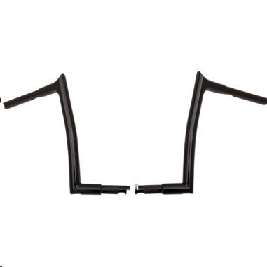 1-1/4in. EZ Install Pointed Top Handlebars - Gloss Black