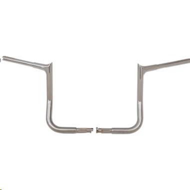 1-1/4in. EZ Install Pointed Top Handlebars - Chrome