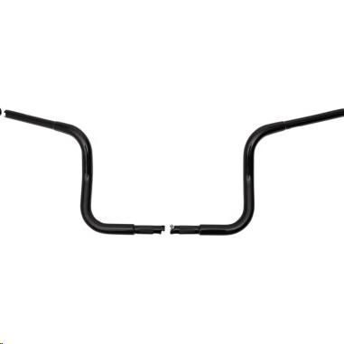 1-1/4in. EZ Install Round Top Handlebars - Gloss Black