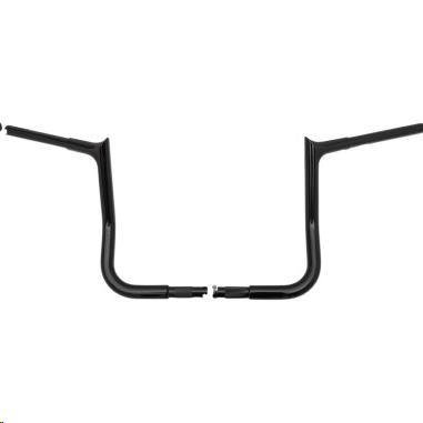 1-1/4in. EZ Install Pointed Top Handlebars - Gloss Black