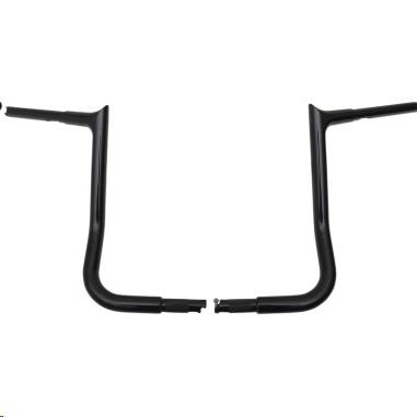 1-1/4in. EZ Install Pointed Top Handlebars - Gloss Black